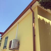 Habillage bandeau sous face et Gouttière Demie Ronde couleur Cuivre  à Nimes