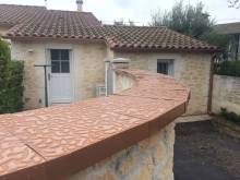 Fabrication et pose de couvertine Aluminium Arrondie à Graveson proche d'Eyragues