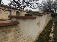 Fabrication et pose de couvertine Aluminium Arrondie à Graveson proche d'Eyragues