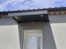 POSE DE MARQUISE à POULX  proche de Nimes